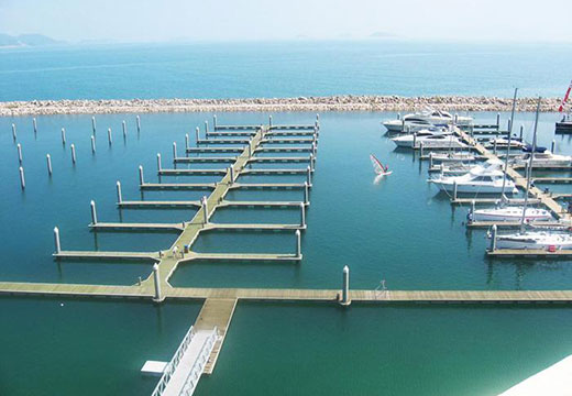 Marina marina, concrete, steel structure marina, aluminum structure marina, Marina Marina pontoon, landscape raft, raft, water house