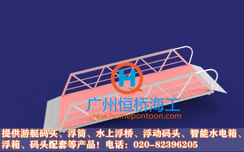  Aluminum alloy approach bridge production installation wholesale construction services